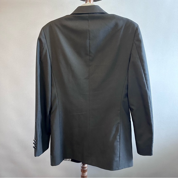 Vtg Christian Dior Monsieur Tuxedo Blazer Jacket Mens Size 37 L - Picture 6 of 10